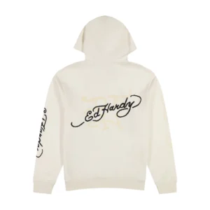 White Ed Hardy Hoodie