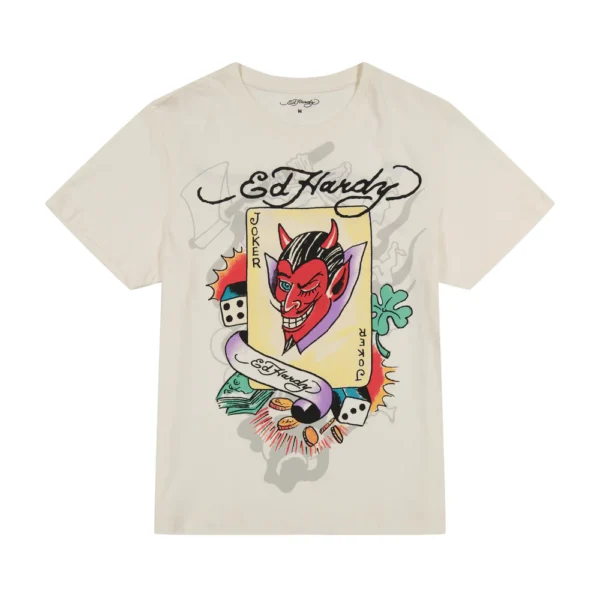 Ed Hardy Joker Throwback Tee