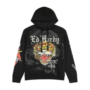 Ed Hardy Tiger Dagger Hoodie